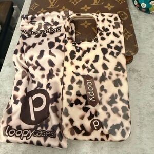 New iPhone 16 pro max righty Loopy Cases blonde tortoise Print Phone Case